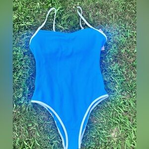 Wild Fable Blue One-Piece Swimsuit NWT